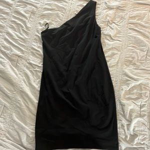 Rag and bone one shoulder dress